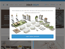 Tablet Screenshot of black-blum.com